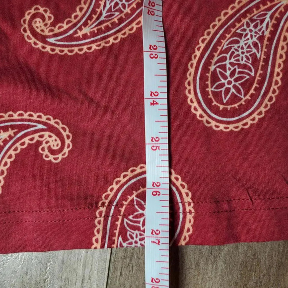 NWT Original Use Men's Cotton Paisley Pattern T-Shirt Size Small - Picture 9 of 13